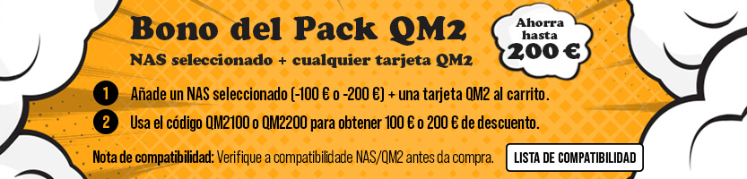 200€ off NAS Serie (Code: QM2200)