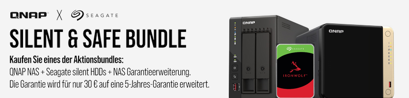 QNAP x SEAGATE Silent & Safe (10% code: QS10)