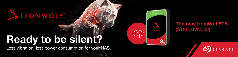 QNAP X Seagate SilentWolf Bundle (12% Code: SILENT12)