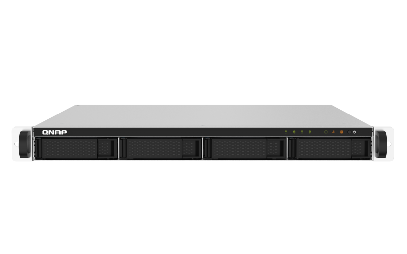 QNAP TS-432PXU-2G | 10GbE SFP+, 4-Bay, ARM CPU, 4GB RAM, PCIe Slot, 1U Rackmount