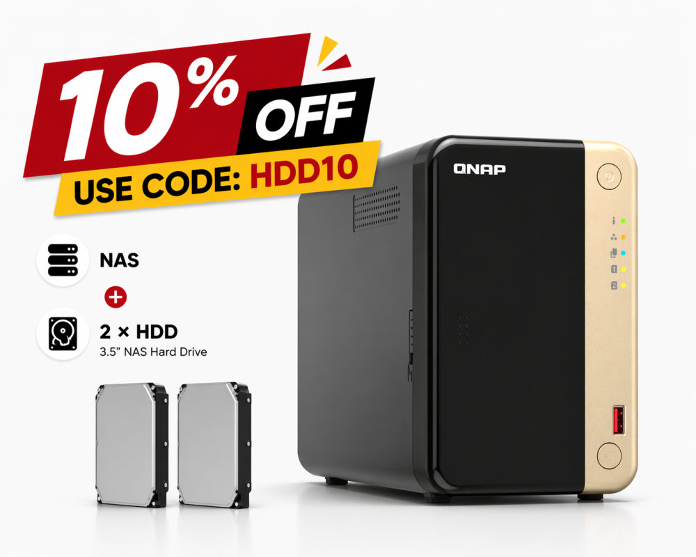 TS-264-8G Bundle | QNAP Europe eShop