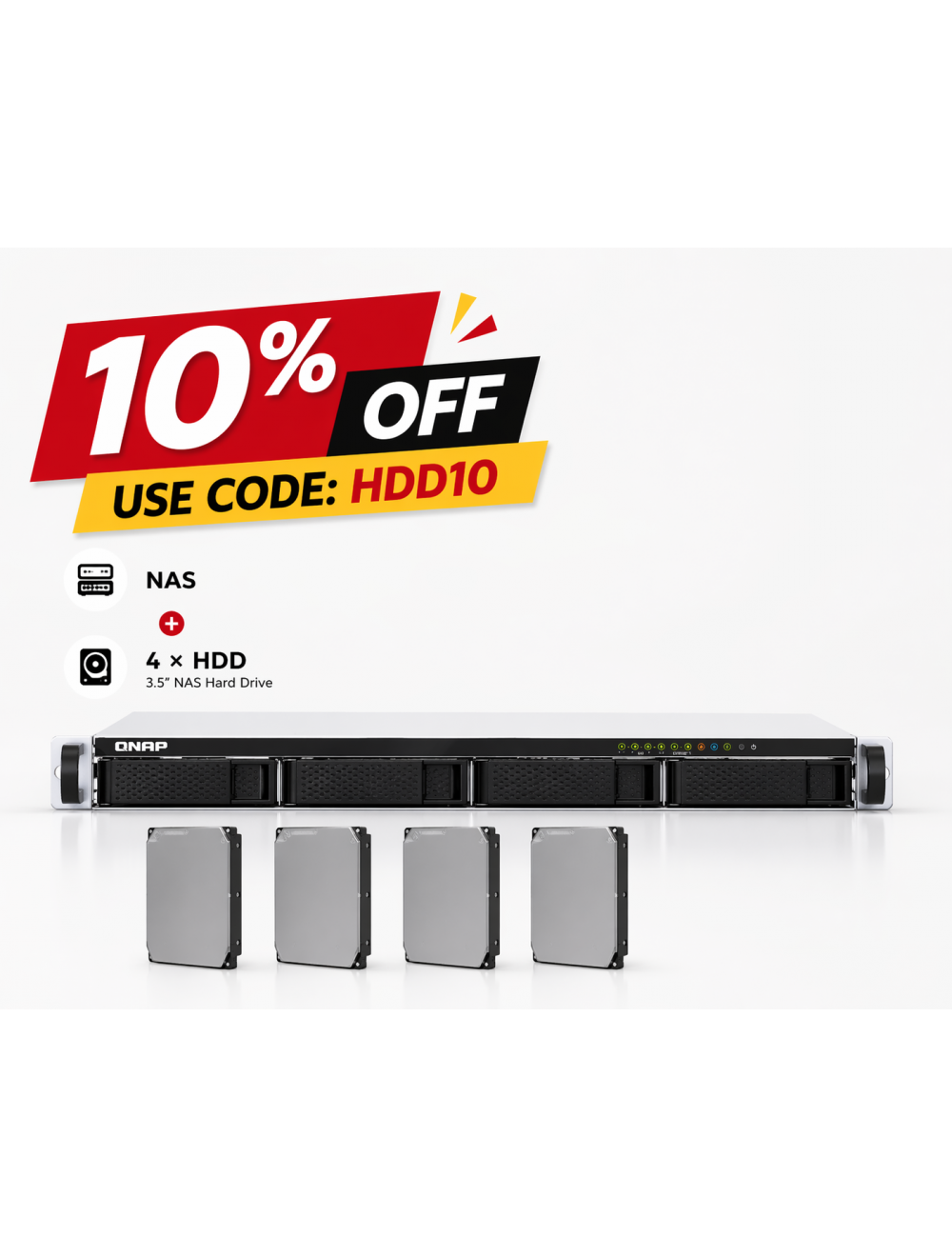 TS-435XeU 16TB/32TB Bundle