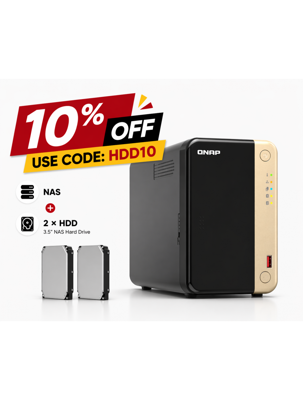 TS-264-8G Bundle | QNAP Europe eShop