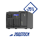 QNAP TS-h886-D1602-8G | 2.5GbE, 8-Bay, ZFS, Intel Xeon CPU, 8GB RAM, M.2 Slots, PCIe Slots, SMB NAS
