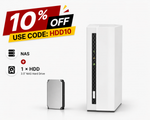QNAP TS-133 | 1-Bay, 1GbE, ARM CPU, Home | QNAP Europe eShop