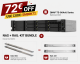 TS-864eU Serie + Rail-kit Bundle