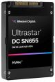 WD, SSD, Ultrastar SN655, PCIe NVMe Gen4, U.3 15mm, 61.44TB, 0TS2510